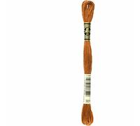 DMC Embroidery Cotton Floss, Medium Mahogany
