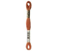 DMC Stranded Cotton Thread for Hand Embroidery - Colour 3776-5 x 8m Skeins