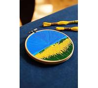 DMC - Sunflower Fields by Victoria Rose Richards, Intermediate Level, Embroidery Kit