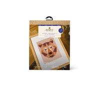DMC Tapestry & Needlepoint Kit Geo Bear by Quail Studio - Easy
