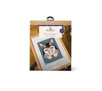 DMC Tapestry & Needlepoint Kit Geo Wolf by Quail Studio - Easy