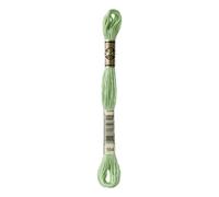DMC Thread 6-Strand Embroidery Cotton 8.7 Yards Light Forest Green Lighter Than 989 117-164 (12-Pack)