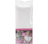 DMC Velour Toddler Pullover Bib 14 Count 12-inch x 19.5-inchWhite, Other, Multicoloured