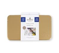 DMC w Collector's Tin with 35 Colors Floss