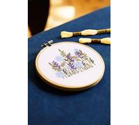 DMC Wild Blooms - Medium Embroidery Kit