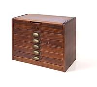 DMC Wooden Collectors Box Includes one Each of All 500 Stranded Cotton Threads