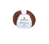 DMC Woolly 5" Merino Wool, Dark Orange (511), 50g