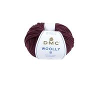 DMC Woolly 5" Merino Wool, Dark Red (155), 50g