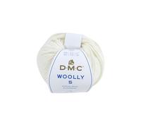 DMC Woolly 5" Merino Wool, Off White (01), 50g