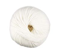 DMC Woolly Merino Yarn, Colour (01), White, 50g