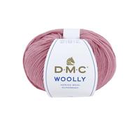 DMC Woolly Merino Yarn, Colour (043), Pink, 50g