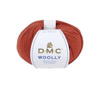 DMC Woolly Merino Yarn, Colour (051), Red, 50g