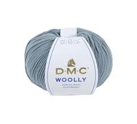 DMC Woolly Merino Yarn, Colour (078), Blue, 50g