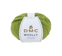 DMC Woolly Merino Yarn Colour (081), Light Green, 50g