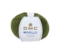 DMC Woolly Merino Yarn, Colour (082), Green, 50g