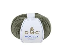 DMC Woolly Merino Yarn Colour (083), Dark Green, 50g