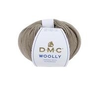 DMC Woolly Merino Yarn, Colour (112), Pale Brown, 50g