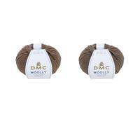 DMC Woolly Yarn, Colour (113), Light Brown, 50g (Pack of 2)