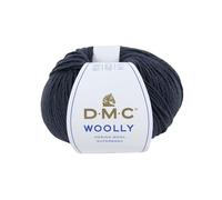 DMC Woolly Yarn, Dark Blue (076), 100g