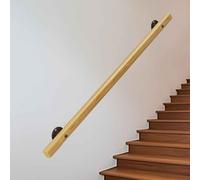 DMCHENGMA Handrail for Stairs, 1ft - 15ft Wall Mount Staircase Banister Hand Rails for Bars Lofts Guardrail Corridor, Steps Baluster(4ft/120cm)