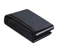 DMCHENGMA Large Pond Liner 5 Mil Black 5mx5m/6mx6m Preformed Flexible HDPE Damp Easy Cutting Proof Membrane(5x5m(16.4x16.4ft))