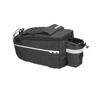 Dmcsx Waterproof Saddle Bag Electric Folding Rack Bag Ground Bikes Camel Rear Seat for Riding Equipment(108-BLACK)