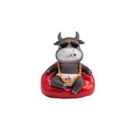 Dmcun Car Styling Gangster Cow Car Ornament Creative Car Decoration Toys With Chain Sticker Car Interior Accessories