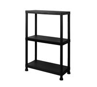 DMD Collective 3-4-5 Tier Heavy Duty Storage Shelf, Shoe Rack & Garage Organiser in Black | Size: Large DMD Collective Black Large