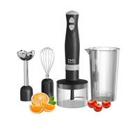 DMD Collective - 5-in-1 Hand Blender Set, Immersion Stick Blender, Compact Food Processor, Fruit and Veg Mini Chopper, Stainless Steel Blades, 500ml Blender Bowl, 700ml Beaker 350W
