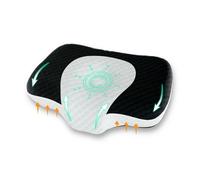 DMD Collective - Memory Foam Neck Support Pillow for Neck Shoulder Pain Sleeping, Orthopaedic Cervical Pillow-Ergonomic Pillow, Contour Bed Pillows with Washable Cover for Side Back Stomach Sleepers