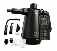 DMD Collective - Handheld Steam Cleaner, 9-Piece Steamer Cleaning | 450ml Water Tank, 9 Accessories, High-Temperature Steam, Chemical-Free for Car Interior, Sofa Upholstery, Kitchen & Bathroom