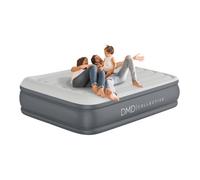 Double Inflatable Air Mattress Self Inflating/Deflating with Built-In Electric Air Pump DMD Collective Grey Double