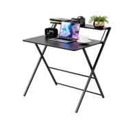 DMD Collective Dmd Flexidesk Folding Desk 2-Tier No Assembly Required 62X82X84Cm