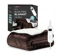 DMD Collective - Heated Blanket, Electric Blanket 180x200cm, Brown