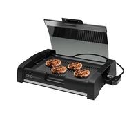 DMD Collective - Electric Grill BBQ Grill, Smokeless - Steel Non Stick Griddle with Drip Tray, Adjustable Temperature For Toasties, Panini’s, Burgers, Healthy Eating Less Oil 1650W