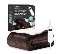 DMD Collective - Heated Blanket, Electric Blanket 150x200cm, Brown