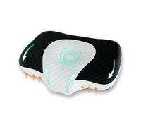 DMD Collective - Memory Foam Neck Support Pillow for Neck Shoulder Pain Sleeping, Orthopaedic Cervical Pillow-Ergonomic Pillow-Contour Bed Pillows with Washable Cover for Side Back Stomach Sleepers