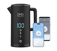 DMD Collective - Smart Kettle 1.5L, Wi-Fi Touchscreen, Voice Control with Alexa & Google | Digital Temperature Display, Double Wall & Anti-Scalding Design, Energy-Efficient