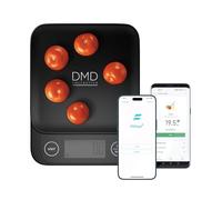 DMD Collective - Smart Kitchen Scales with App, Precise Food Nutrition Weigher for Baking, Diet Control, Calorie Tracking, Weight Loss, Meal Prep, LCD Digital Platform