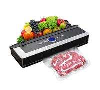 DMD Collective - Vacuum Sealer 6-in-1, 30cm Longer Seal Food Sealer with Vacuum Sealer Bags for Vac/Seal/Rice/Wet/Dry Mode, Built-in Cutter and Visible LED Digital Countdown Display