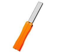 DMD Diamond Sharpening Stone #400/600 Knife Sharpener Double Sided Folding Orange - 1pcs