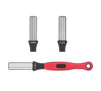 DMD Fishing Hook Hone Diamond Sharpener Multi Groove Dual Grit Medium and Fine Knife Sharpening Stone(1 piece)