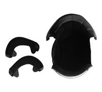 DMD Liner Kit Black For Vintage Motorcycle Motorbike Helmets