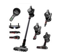 DMD® | PowerPulse 3X Cordless Vacuum Cleaner, 550W/45Kpa, Max 50 Mins Runtime, Fast Charging, Wall-Mounted, Self-Standing Vacuum with 3 Modes For Hardwood Floor Carpet Car Pet Hair