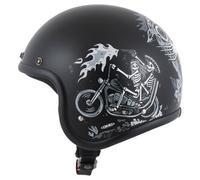 DMD Retro Ghost Rider Jet Helmet black size S