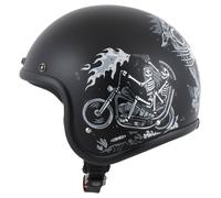 Dmd Retro Open Face Helmet Black XL
