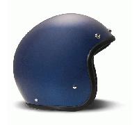 DMD Retro Jet Motorbike Motorcycle Open Face Helmet Matt Deep Blue