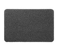 DMDUYUFNG Dirt Trapper Door Mat, Heavy Duty Non-slip Super Absorbent Welcome Mat Coconut Fibre Multi-purpose Waterproof Durable Outdoor Rug Home Decor Ideal For Bathroom Entryway,Grey-47×77cm