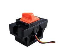 DMETE Joystick Controller SMC102 Single-axis Push Oran, Rod Hall Rocker Industrial Handle Engineering Remote Control Hall Joystick Safe Maneuvering(0.5-4.5V,A_D2=2ND+2ND)