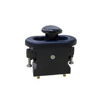 DMETE Joystick Controller SMC106A Self-resetting Boat-shaped Embedded Round Cap Handle Safe Maneuvering(3-speed hold - 5V output 0.5-4.5V)